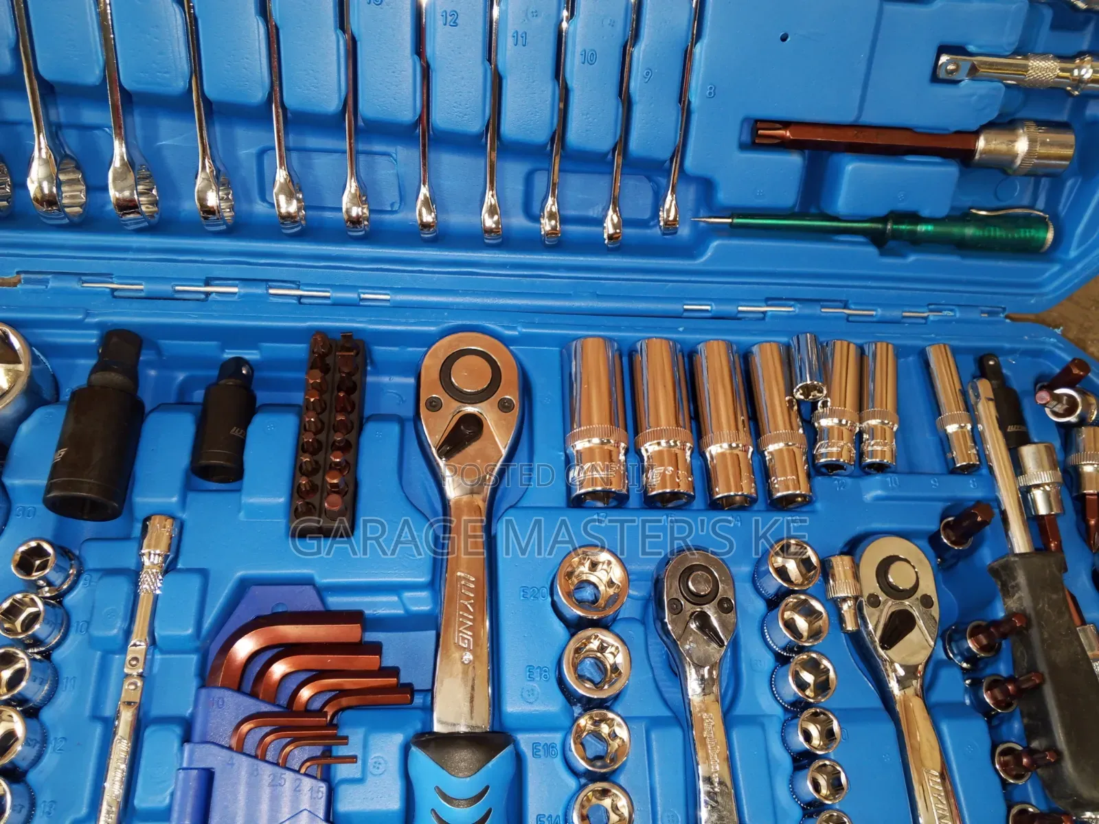 Durable 121 Pieces Tool Box Kit