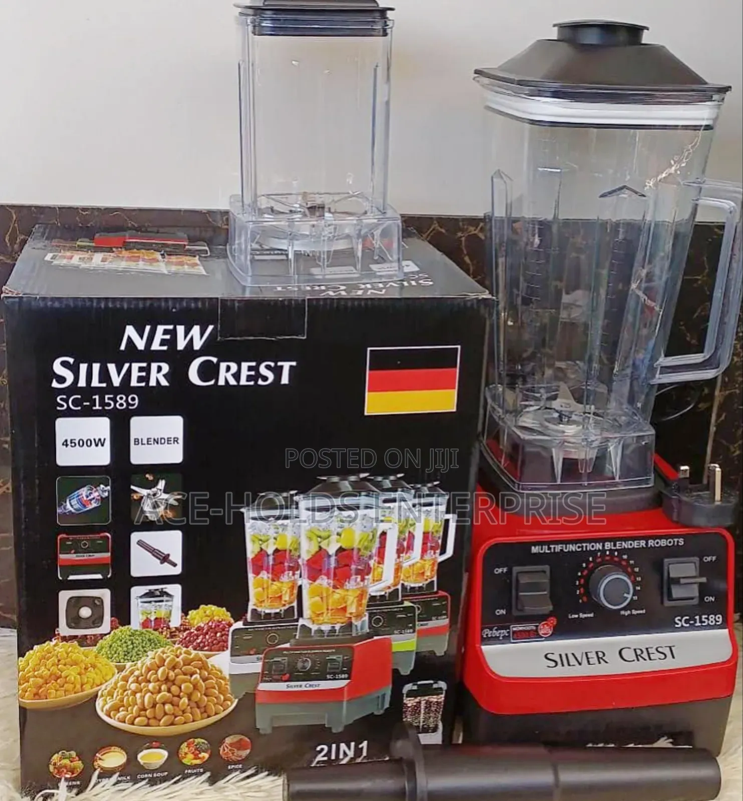 Silvercrest Commercial HD 2in1 Blenders - Grinder Jar