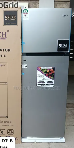 Roch (RFR-380-DT-B) 2 Door 306 Litres  Fridge With Warranty,,