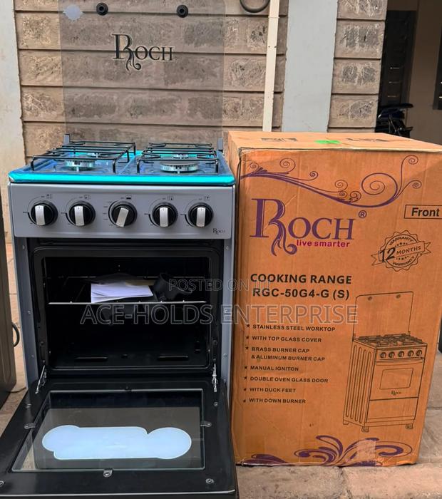 50*55 Roch Full Gas Burners Standing Cooker - Gas Oven
