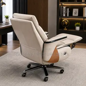 Executive Brown Leather Seat.