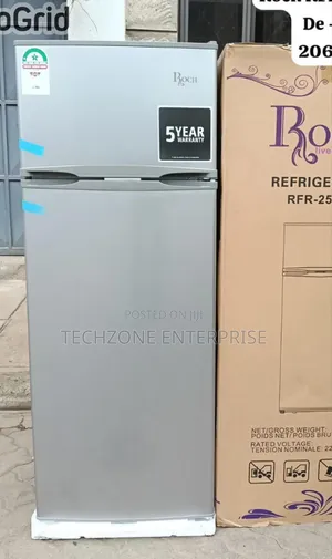 Roch (RFR-250-T-B) Double Door 206 Litres Refrigerator,,