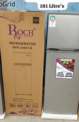 Roch (RFR-230-DT-B) Double Door 181 Litres Refrigerator With Warranty,