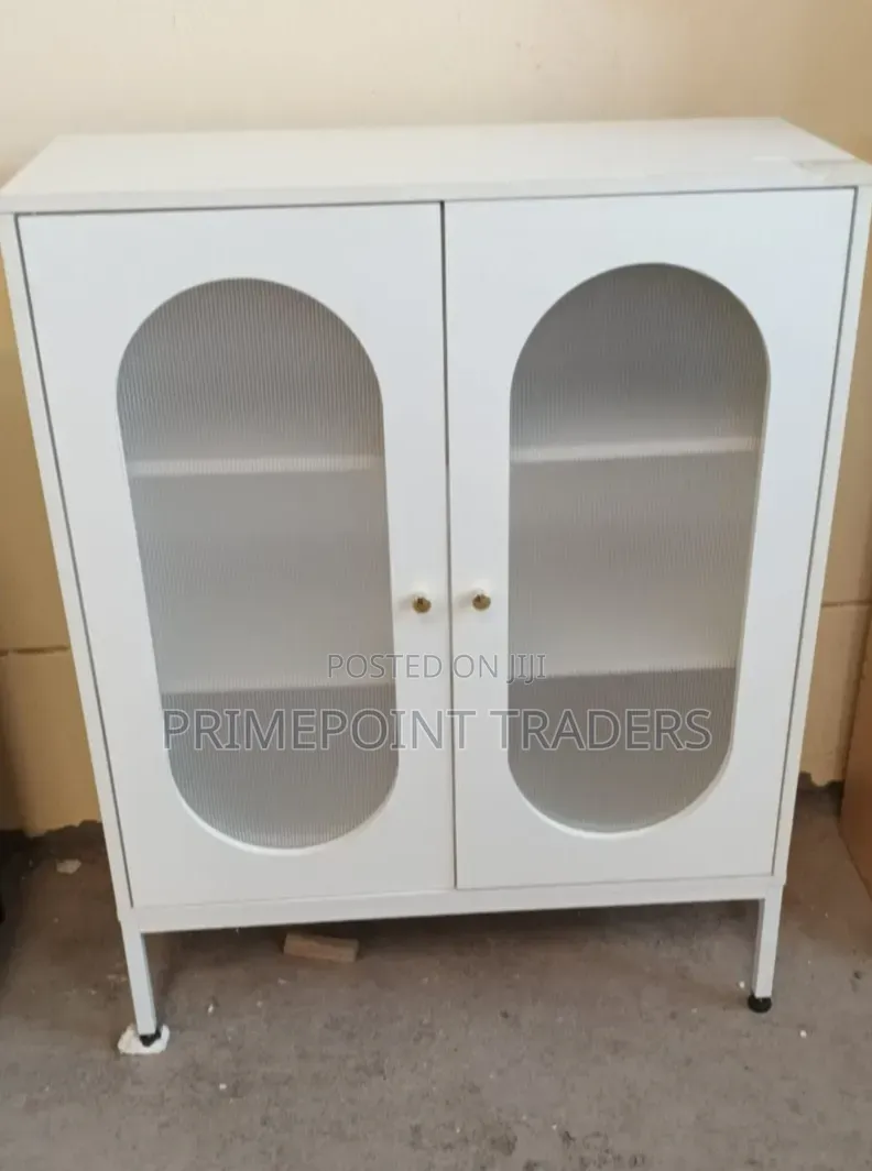 Imported Modern Shoe Storage Cabinet With Glass Door