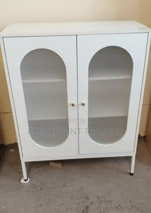 Imported Modern Shoe Storage Cabinet With Glass Door