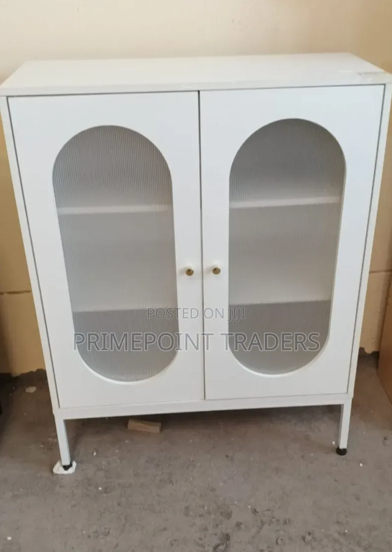 Imported Modern Shoe Storage Cabinet With Glass Door
