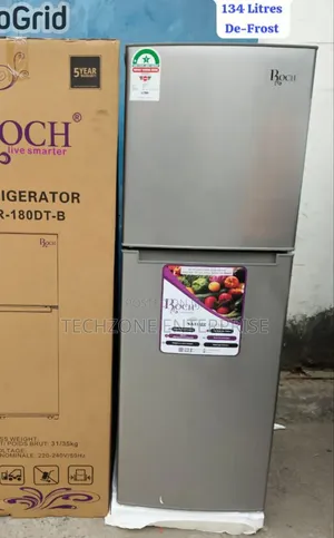 Roch (RFR-180-DT-B 2) Door 134 Litres Fridge With Warranty,,
