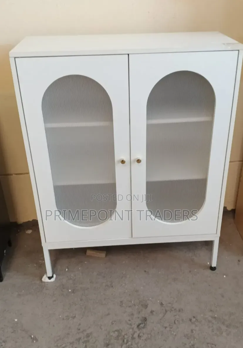 Modern Shoe Rack Cabinet With Elegant Glass Door