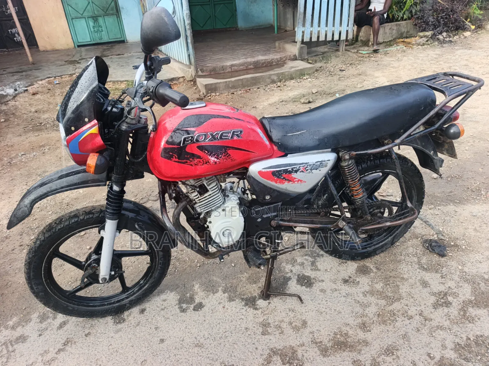 Bajaj Boxer 125 2018 Red
