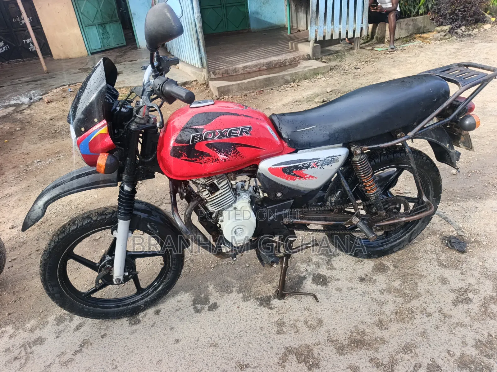 Bajaj Boxer 125 2018 Red