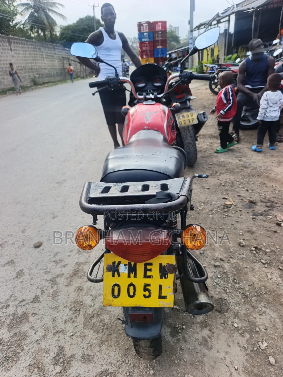 Bajaj Boxer 125 2018 Red
