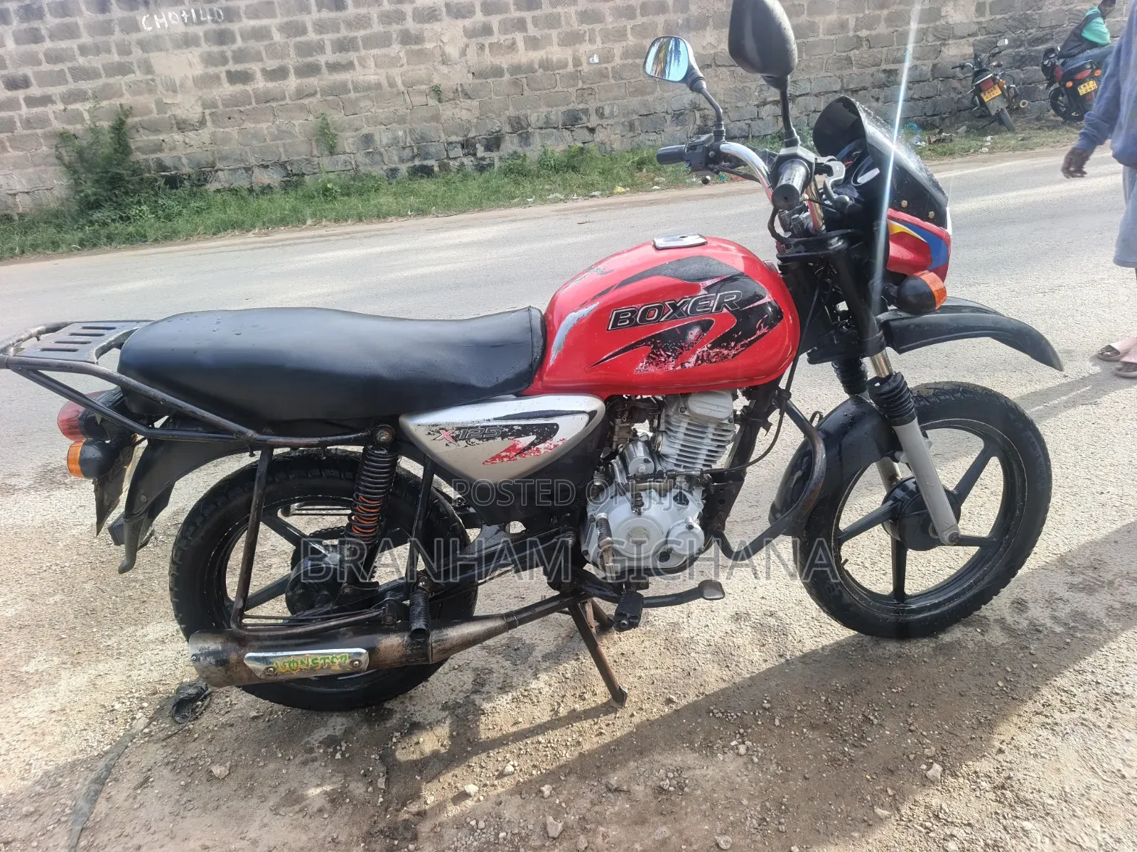 Bajaj Boxer 125 2018 Red