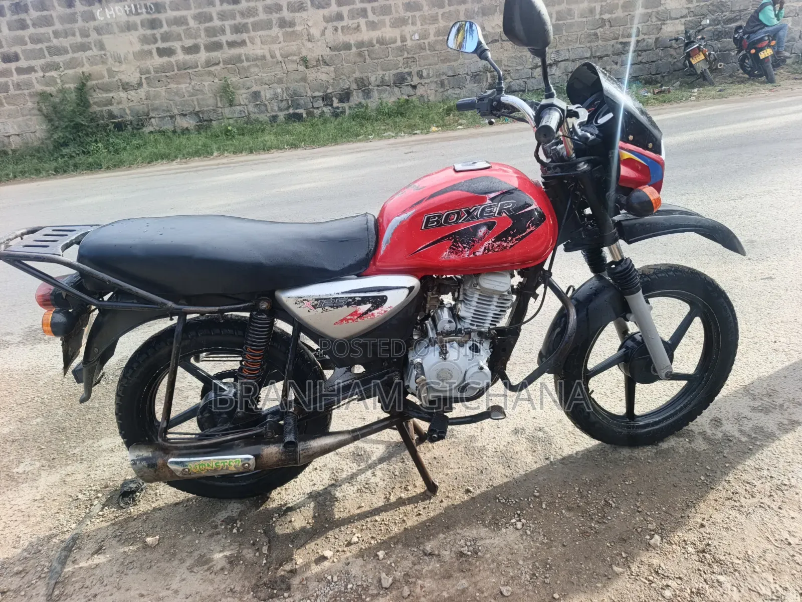 Bajaj Boxer 125 2018 Red
