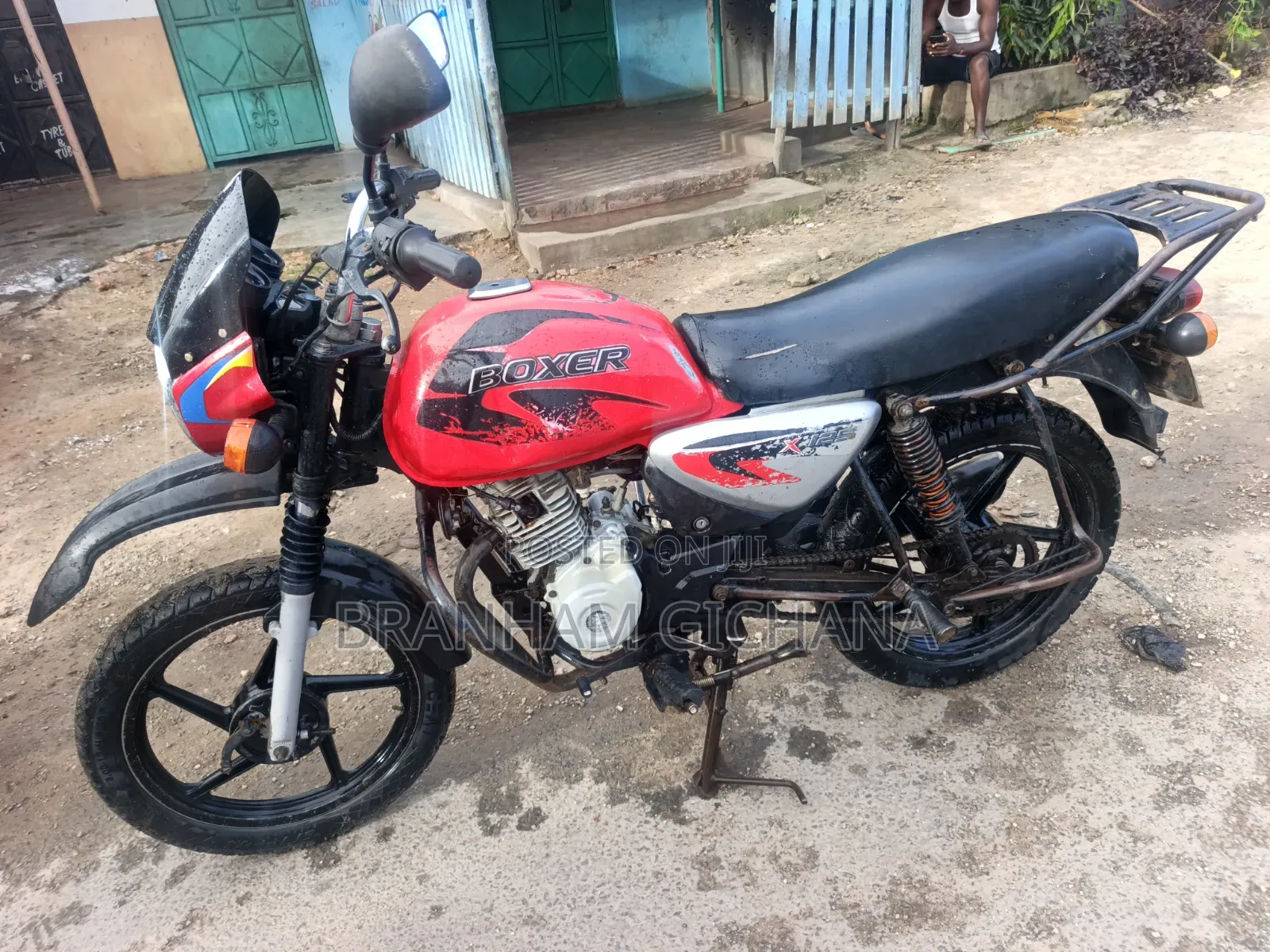 Bajaj Boxer 125 2018 Red