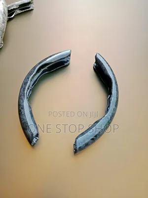 Polished Glossy Finish Forged Carbon Style Steering Wheel Cover