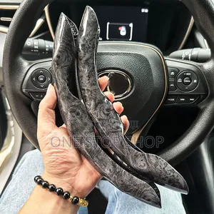 Forged Carbon Steering Cover Improves Grip,protect Original From Wear
