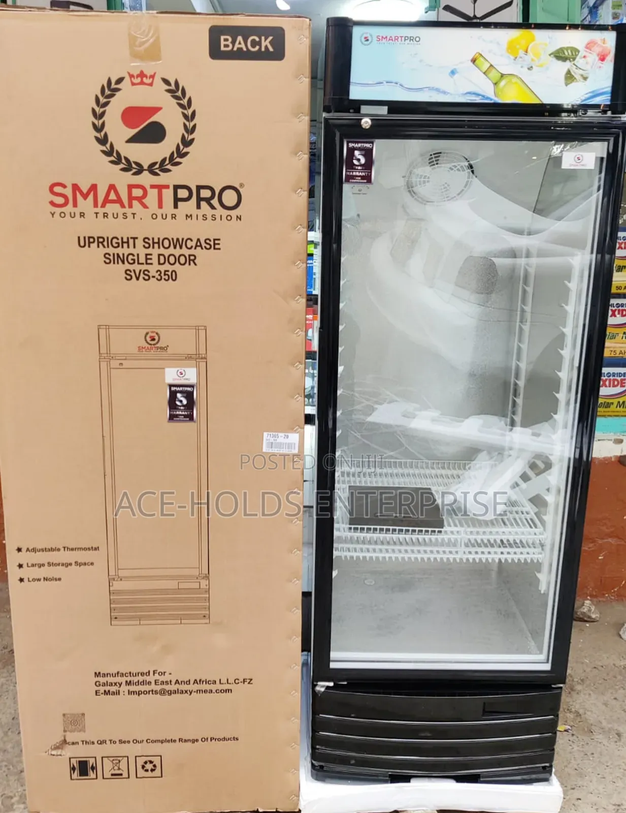 Smartpro Showcase-Chiller (SVS350)  - 279 Litres Capacity