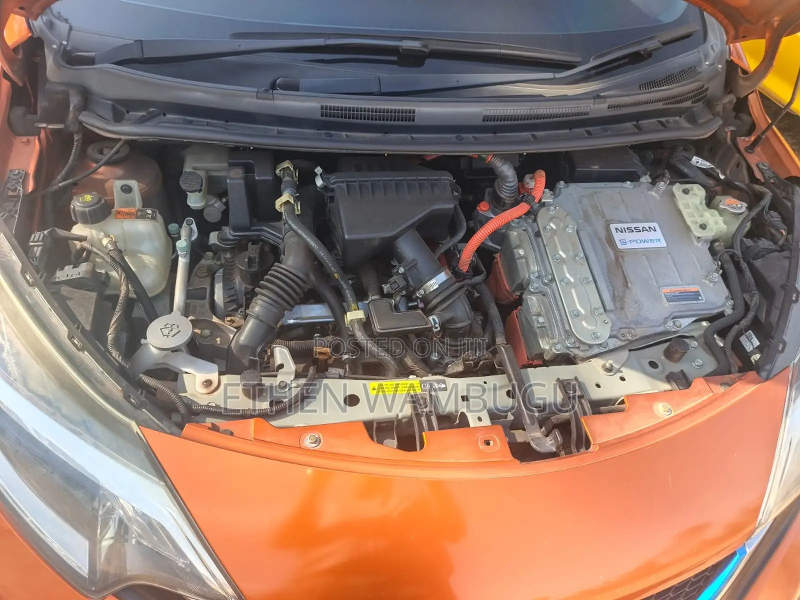 Nissan Note 1.2 Hybrid 2018 Orange