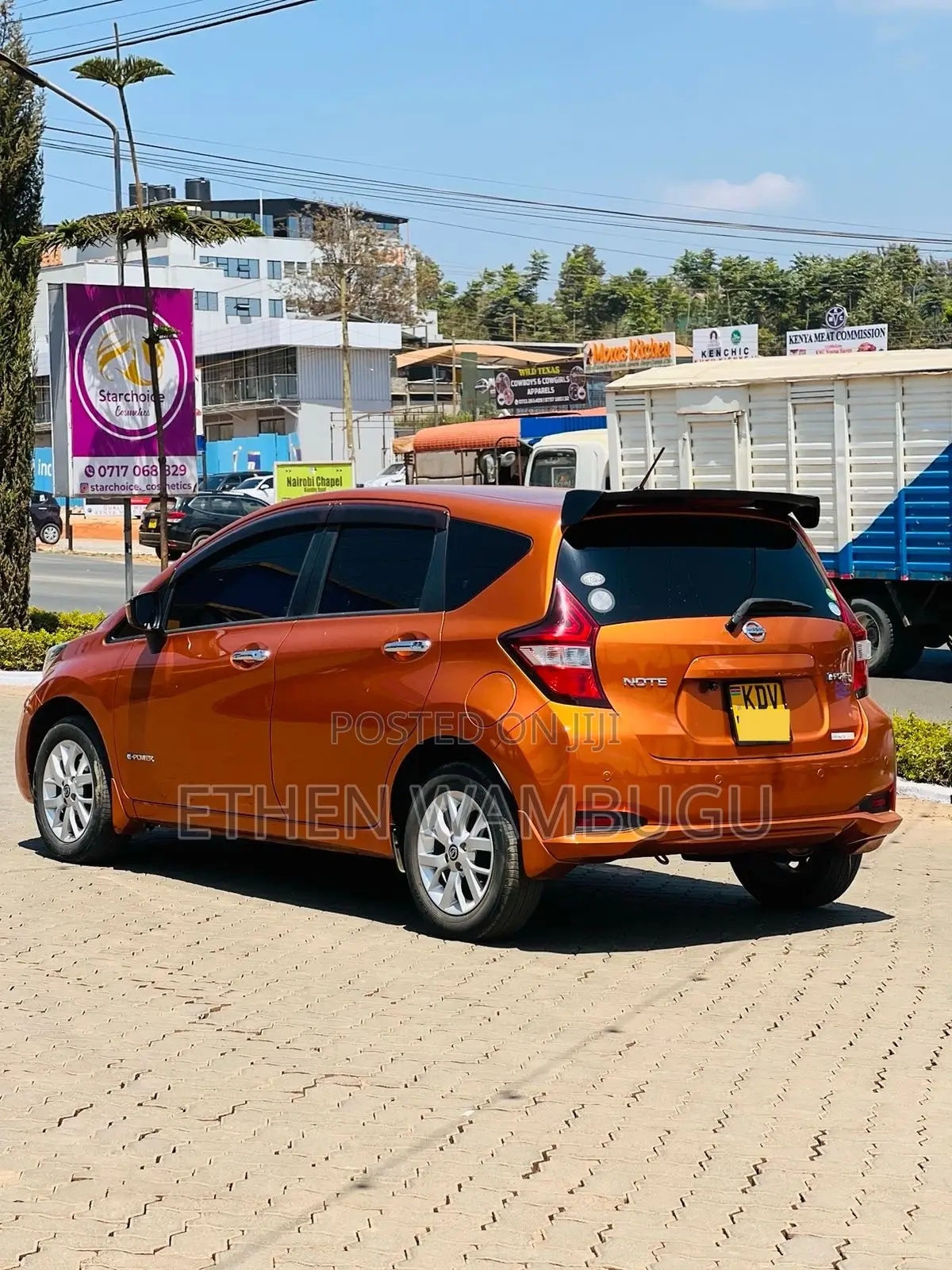Nissan Note 1.2 Hybrid 2018 Orange