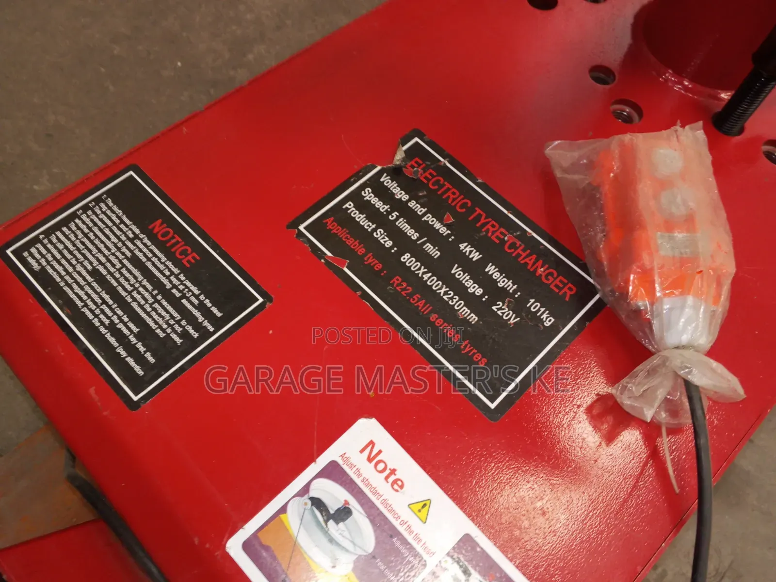 Movable Tyre Changer Machine