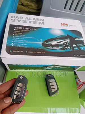 Security Car Alarm System With Shock Sensor Trigger Memory Function