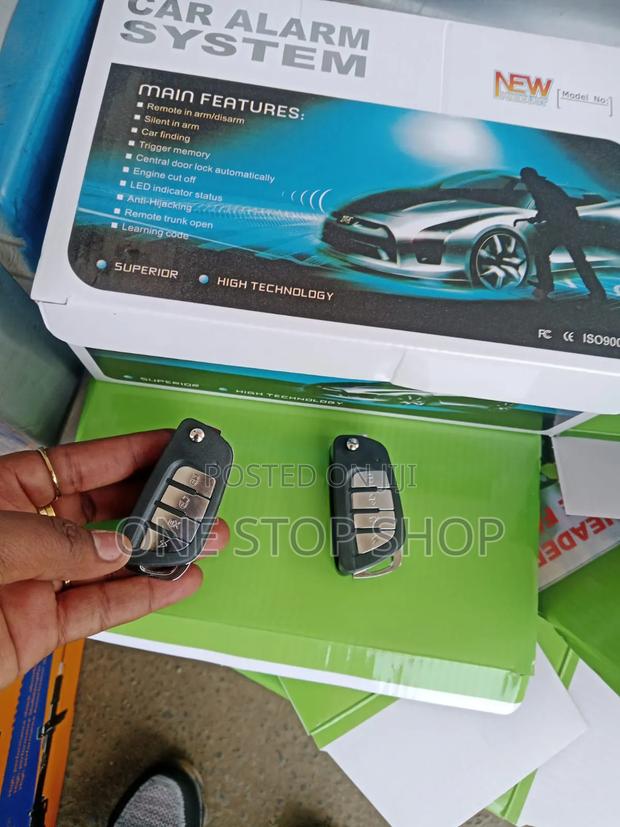 Car Alarm System With Anti Hijacking Mode, Remote Finding Function