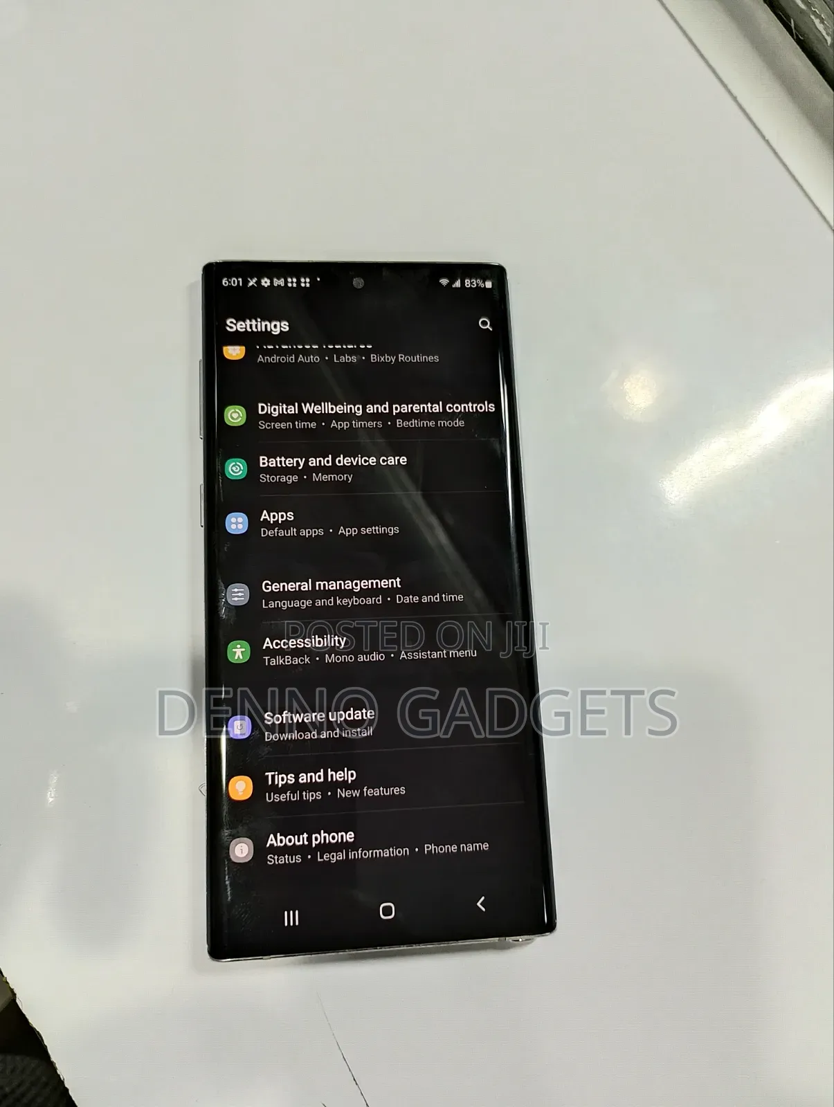 Samsung Galaxy Note 10 5G 256 GB Black