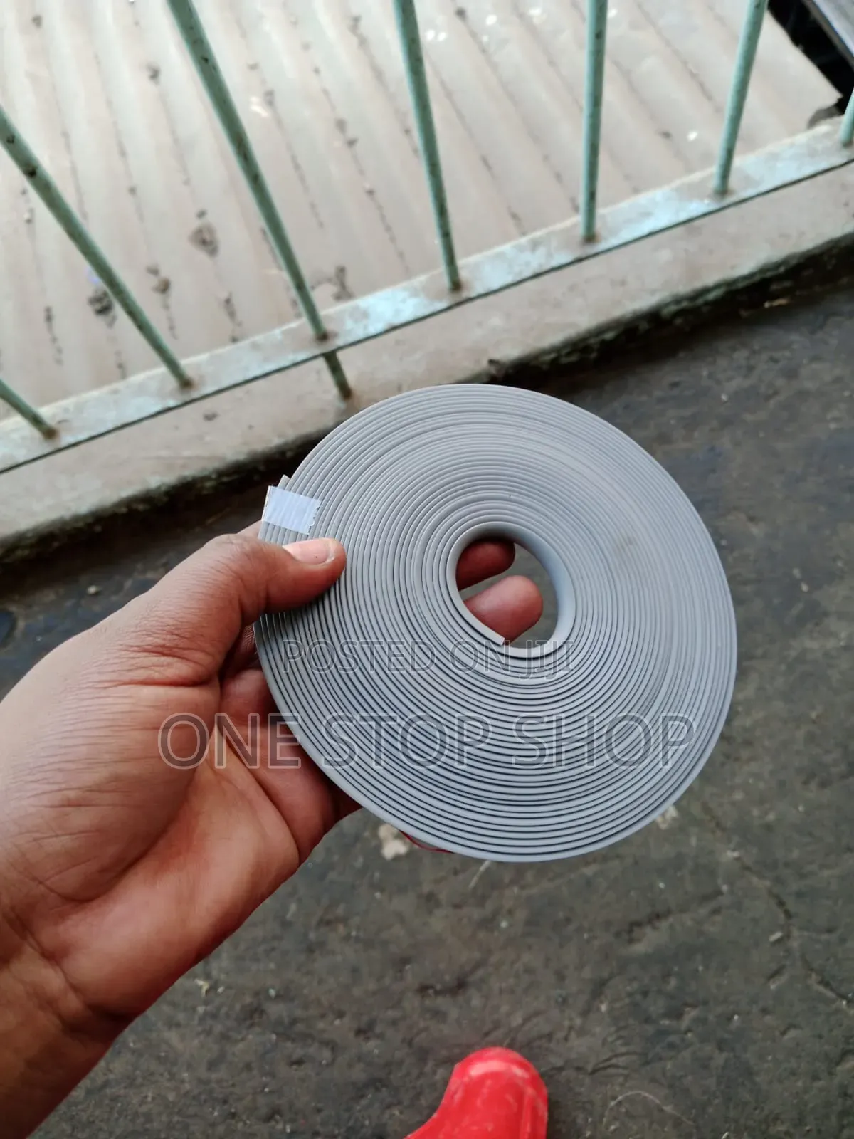8mtr Car Grey Wheel Rim Protector Strip for 4 Wheels