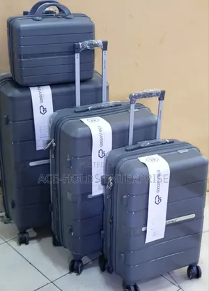 4 in 1 Luxurious Unbreakable Rubber Suitcase - Size 1 (Goodpartner)