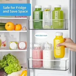 4 PCS Reusable Glass Bottles