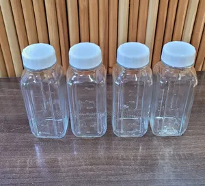 4 PCS Reusable Glass Bottles