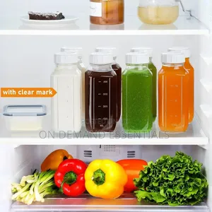 4 PCS Reusable Glass Bottles