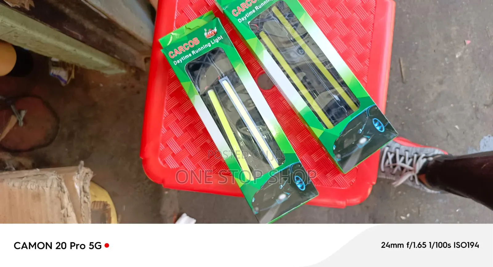 12v Waterproof Cobled Strips Flat Strip Light  17cm