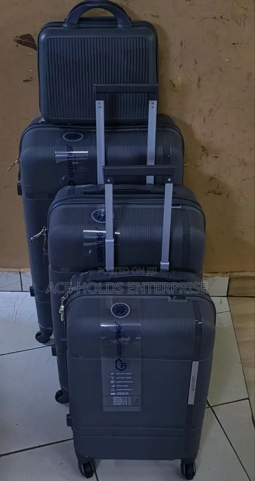 Goodpartner Size 3 - Unbreakable 4 In1 Rubber Suitcase Bags Set