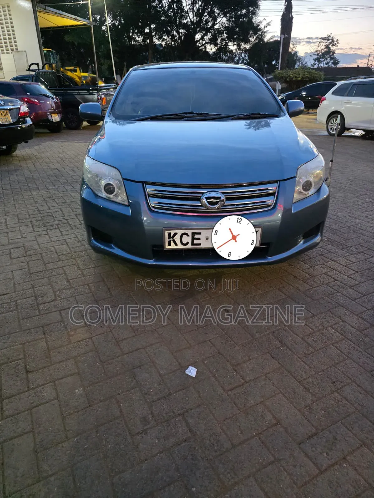 Toyota Axio 2008 Blue