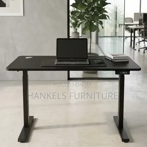 Electric Adjustable Height Desk – Modern Sit and Stand Workstation