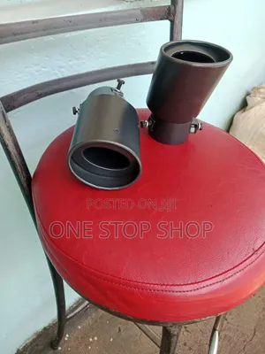 1pc Black Muffler Tip Finish Tailpipe of a Car Exhaust System