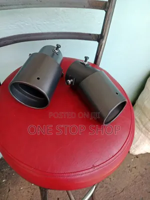 1pc Black Muffler Tip Finish Tailpipe of a Car Exhaust System