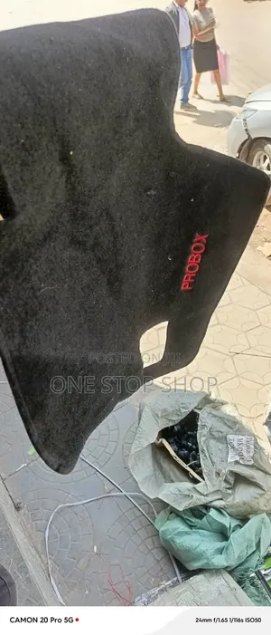 Black Probox Customized Antiglare Dashboard Cover Mat