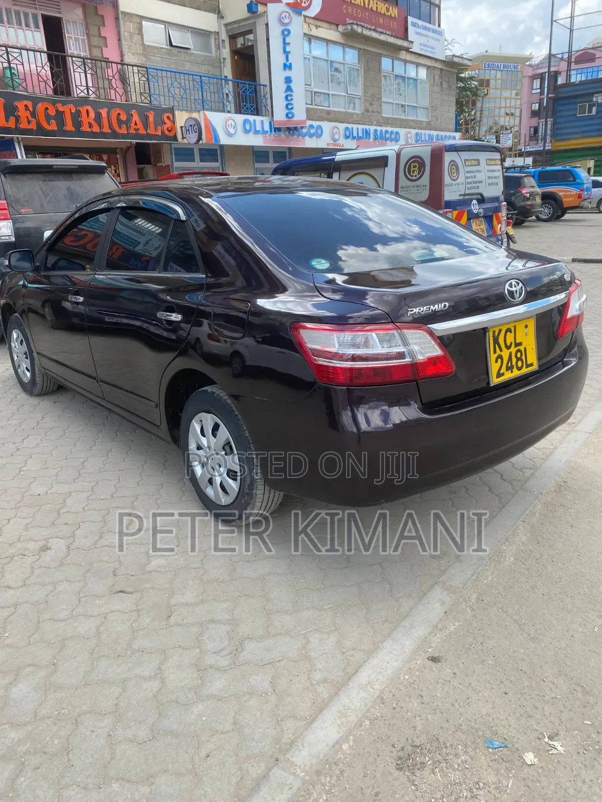Toyota Premio 2010 Maroon