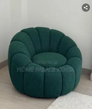 Home Chair;Elegant Round Upholster Bubble Single Sofa for Modern Homes