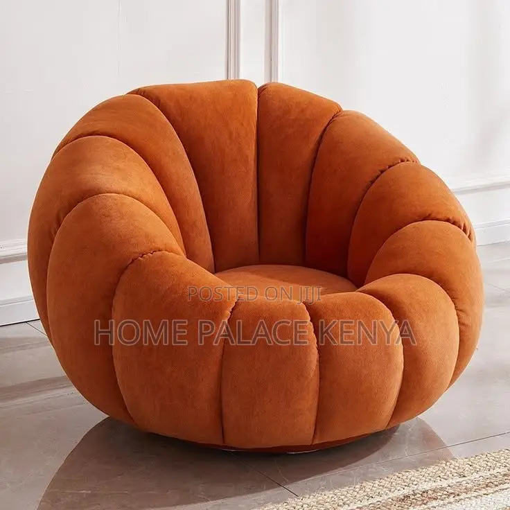 Home Chair;Elegant Round Upholster Bubble Single Sofa for Modern Homes