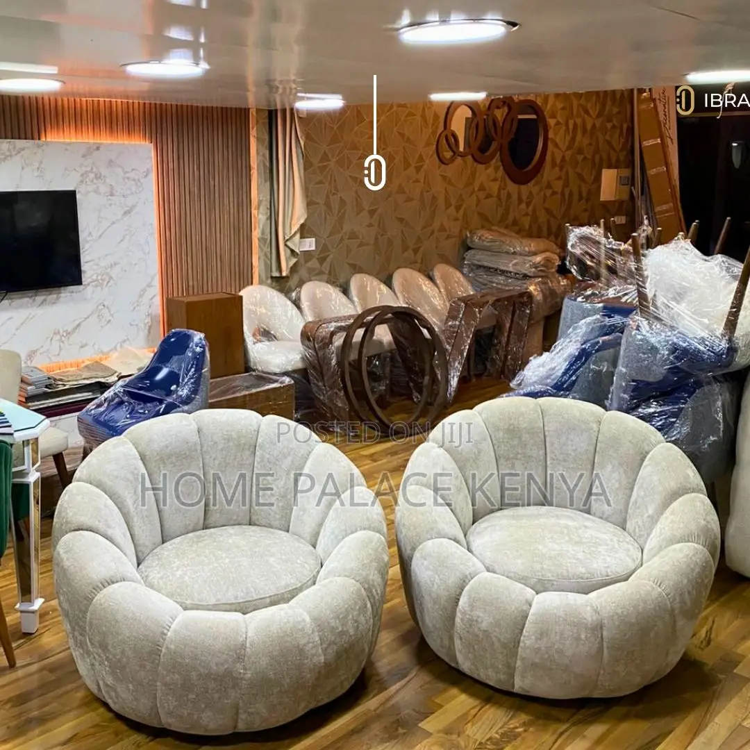 Home Chair;Elegant Round Upholster Bubble Single Sofa for Modern Homes