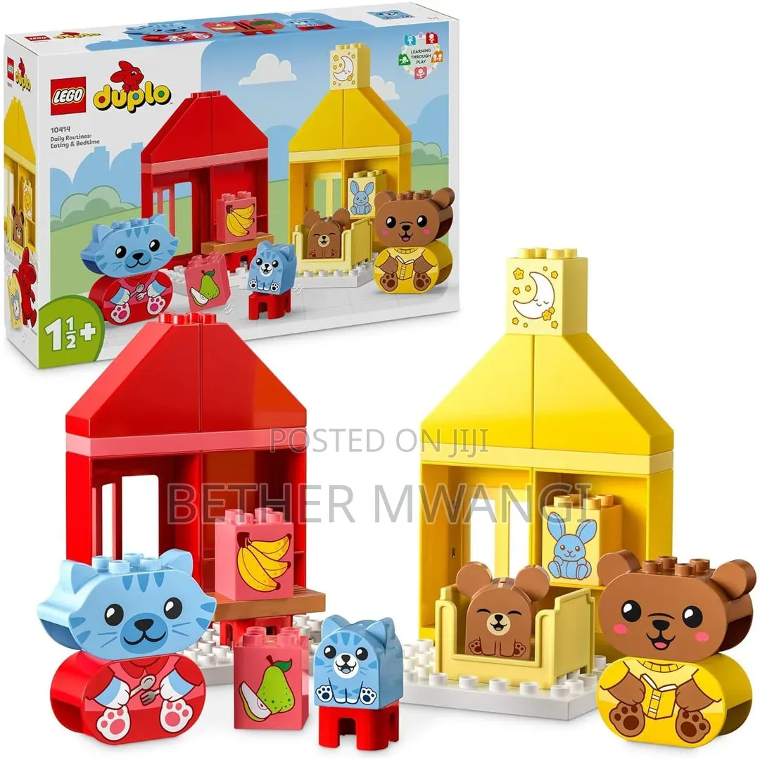 Duplo Daily Routines: Eating and Bedtime