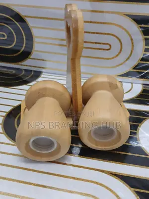 Salt and Pepper Shaker Set With Stand (AO