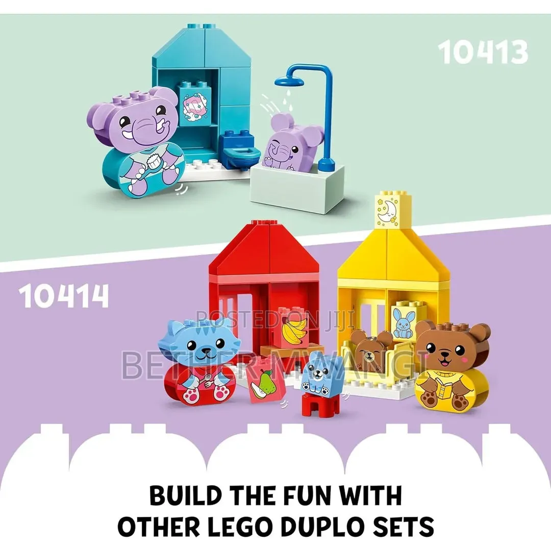 Duplo Daily Routines: Eating and Bedtime