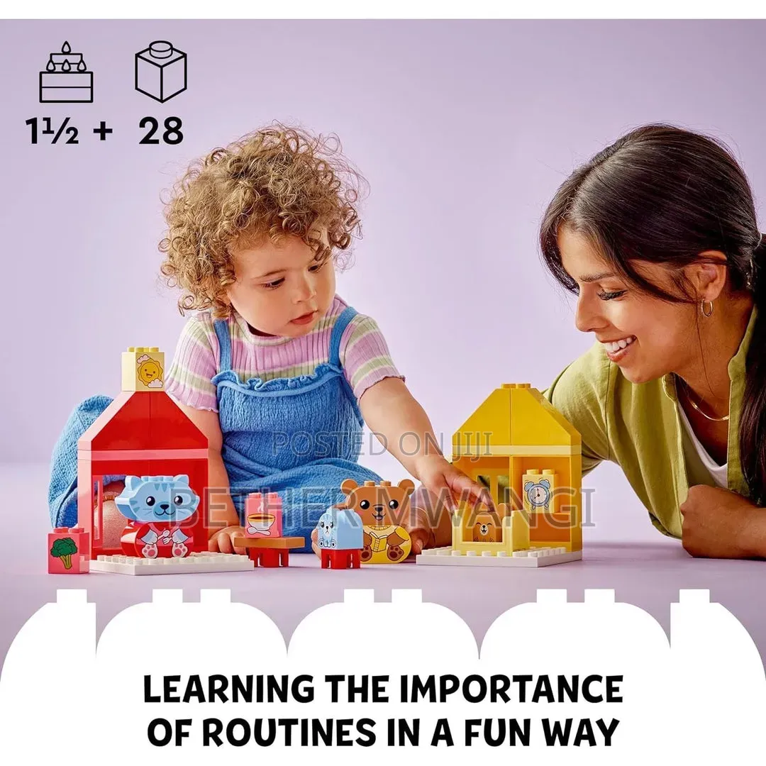 Duplo Daily Routines: Eating and Bedtime