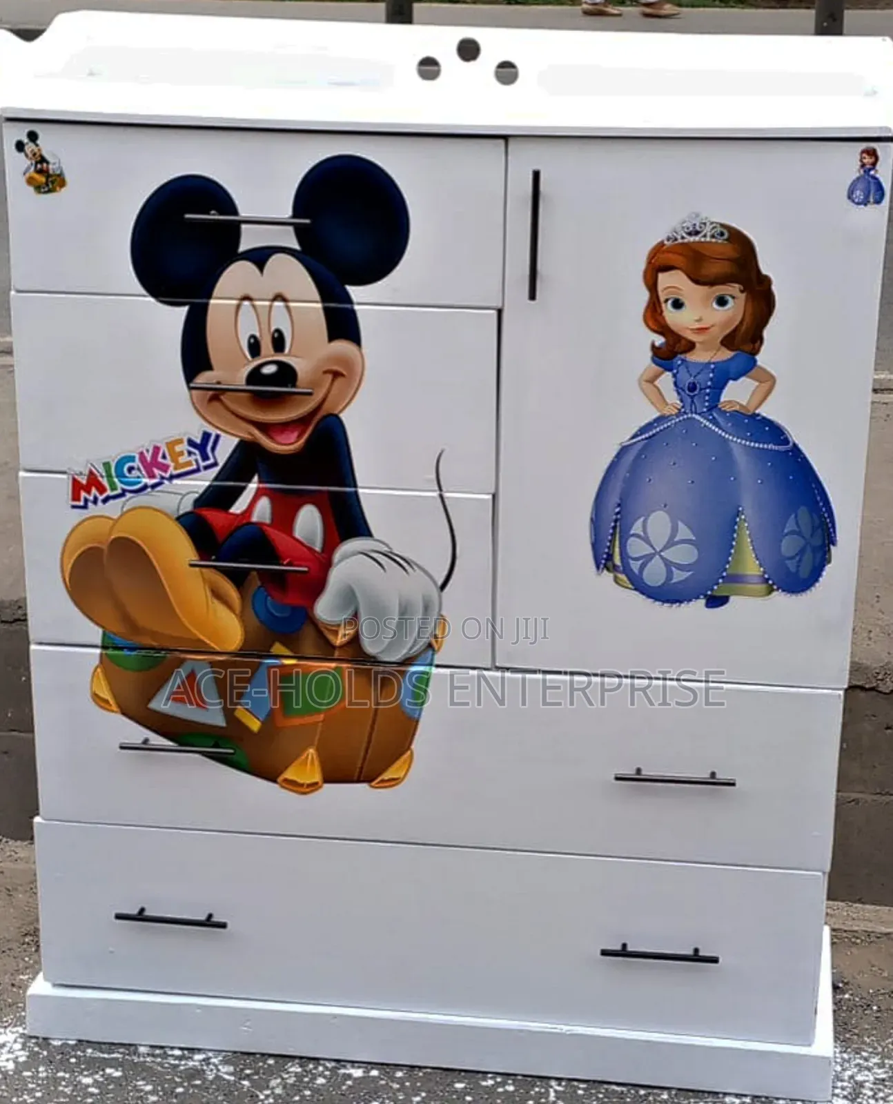 Themed Cartoon Characters - Kids/ Baby Chest of Drawers Cabinet