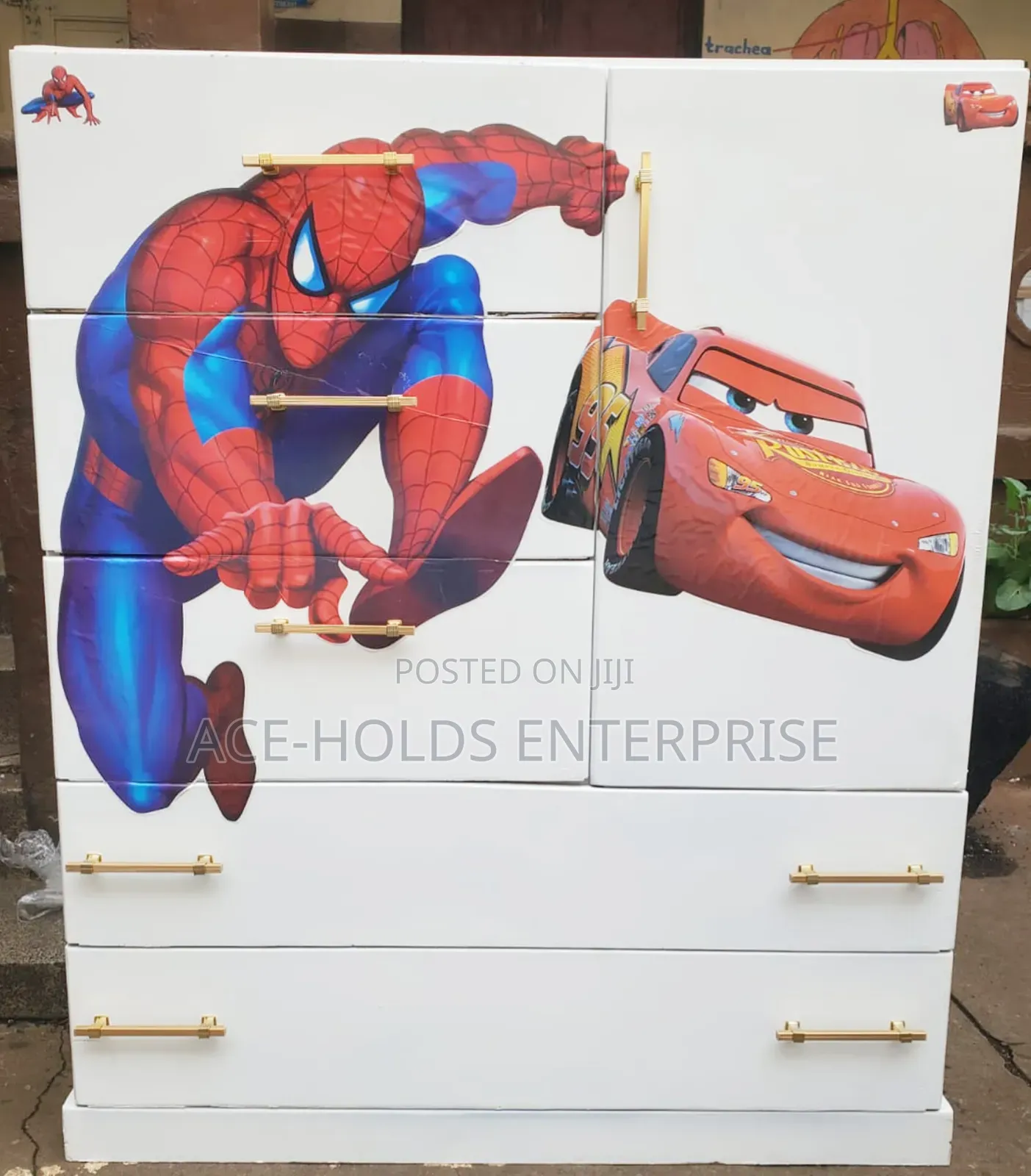 Themed Cartoon Characters - Kids/ Baby Chest of Drawers Cabinet