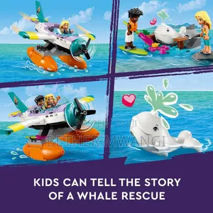 Lego Friends Sea Rescue Plane in Kenya